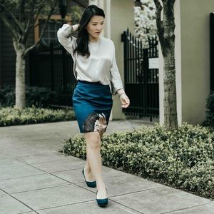 Caterina Gatta designer short skirt